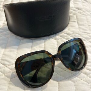 Burberry Brown Tortoise Sunglasses